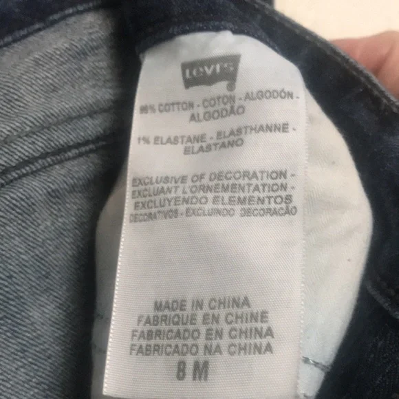 Levi Jeans 8/29 slight Curve Classic boot cut - Picture 4 of 5